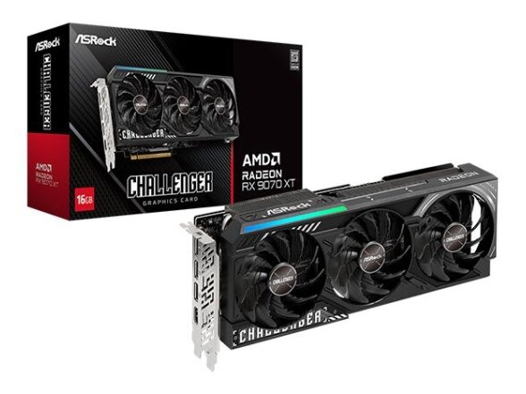 VGA PCIE16 RX9070XT 16GB GDDR6/RX9070XT CL 16G ASROCK 5 VGA PCIE16 RX9070XT 16GB GDDR6/RX9070XT CL 16G ASROCK 5