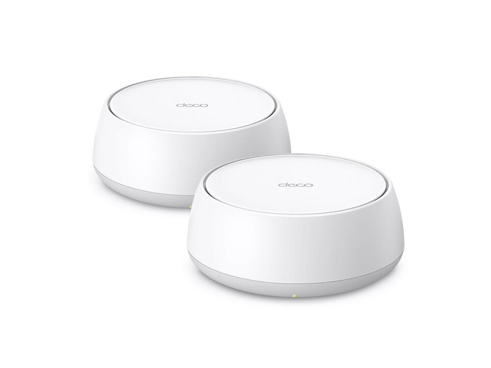Wireless Router|TP-LINK|Wireless Router|2-pack|5000 Mbps|Mesh|Wi-Fi 7|2x2.5GbE|LAN \ WAN ports 2|Number of antennas 4|DECOBE25(2-PACK)