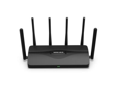 Wireless Router|MERCUSYS|Router|IEEE 802.11a/b/g|IEEE 802.11n|IEEE 802.11ac|IEEE 802.11ax|3x2.5GbE|LAN \ WAN ports 1|Number of antennas 6|MR47BE