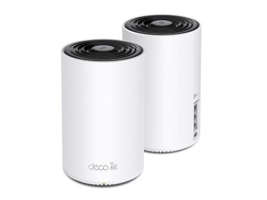 Wireless Router|TP-LINK|Wireless Access Point / Router|2-pack|5400 Mbps|Mesh|Wi-Fi 6e|3x10/100/1000M|Number of antennas 4|DECOXE75(2-PACK)