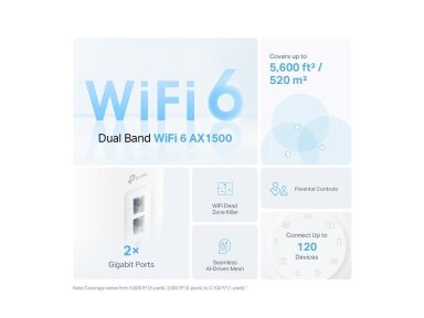 Wireless Router|TP-LINK|Wireless Router|1500 Mbps|Mesh|Wi-Fi 6|1x10/100/1000M|1x2.5GbE|DHCP|DECOX10(3-PACK)
