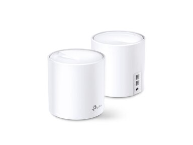 Wireless Router|TP-LINK|Wireless Router|2-pack|1800 Mbps|Mesh|IEEE 802.11a|IEEE 802.11n|IEEE 802.11ac|IEEE 802.11ax|DECOX20(2-PACK)