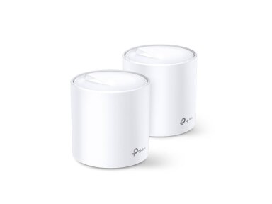 Wireless Router|TP-LINK|Wireless Router|2-pack|1800 Mbps|Mesh|IEEE 802.11a|IEEE 802.11n|IEEE 802.11ac|IEEE 802.11ax|DECOX20(2-PACK)