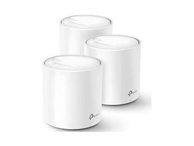Wireless Router|TP-LINK|Wireless Router|3-pack|3000 Mbps|Mesh|IEEE 802.11a|IEEE 802.11n|IEEE 802.11ac|IEEE 802.11ax|2x10/100/1000M|DECOX60(3-PACK)