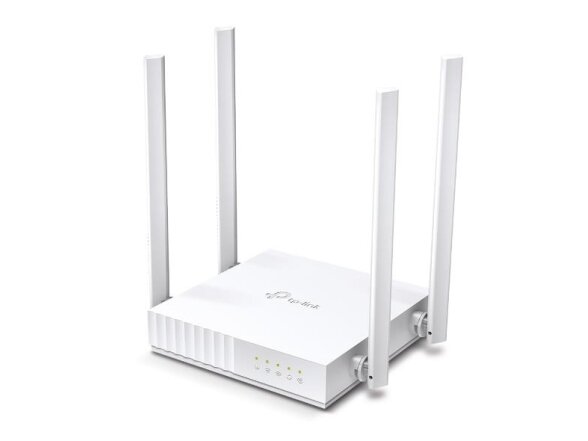 Wireless Router|TP-LINK|750 Mbps|1 WAN|4x10/100M|Number of antennas 4|ARCHERC24