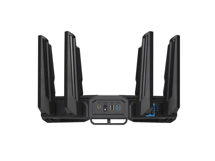 Wireless Router|ASUS|Wireless Router|19000 Mbps|Wi-Fi 6|Wi-Fi 7|IEEE 802.11a|IEEE 802.11b|IEEE 802.11g|IEEE 802.11n|IEEE 802.11ac|IEEE 802.11ax|USB 2.0|USB 3.2|1x10/100/1000M|1x2.5GbE|1x10GbE|Number of antennas 8|GT-BE19000 4