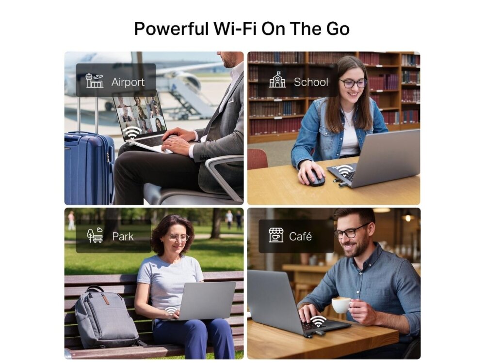 WRL ADAPTER 3600MBPS WI-FI 7/ARCHER TBE230U TP-LINK 6