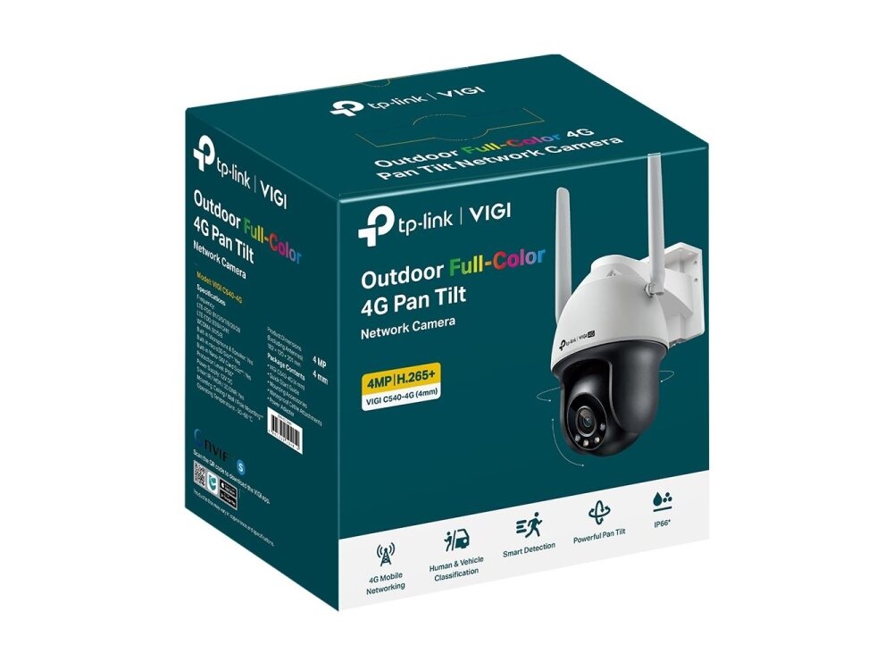 WRL CAMERA 4MP PAN/TILT/VIGI C540-4G(4MM) TP-LINK 2