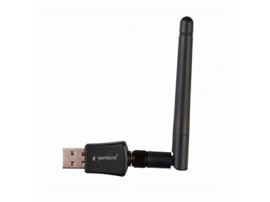 WRL ADAPTER 300MBPS USB HIGH/POWER WNP-UA300P-02 GEMBIRD