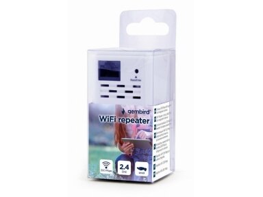 WRL REPEATER 300MBPS/WHITE WNP-RP300-03 GEMBIRD
