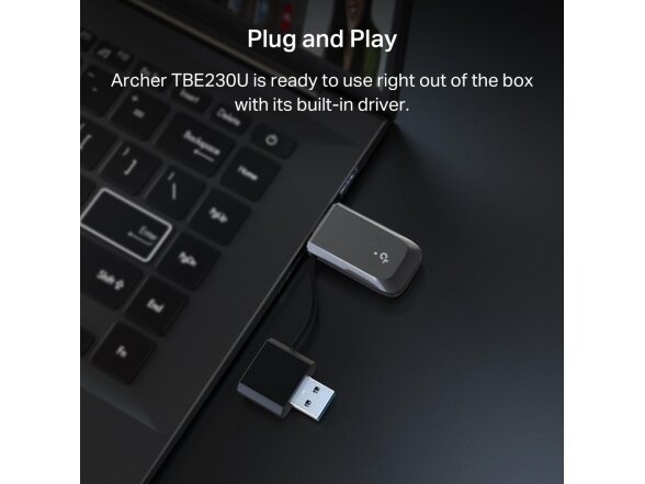 WRL ADAPTER 3600MBPS WI-FI 7/ARCHER TBE230U TP-LINK 8 WRL ADAPTER 3600MBPS WI-FI 7/ARCHER TBE230U TP-LINK 8