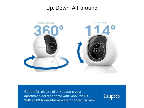 WRL CAMERA PAN/TILT/TAPO C230 TP-LINK 4 WRL CAMERA PAN/TILT/TAPO C230 TP-LINK 4