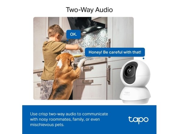 WRL CAMERA PAN/TILT/TAPO C230 TP-LINK 5 WRL CAMERA PAN/TILT/TAPO C230 TP-LINK 5
