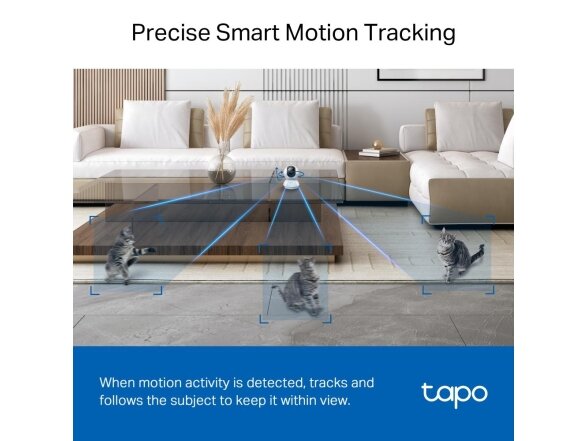 WRL CAMERA PAN/TILT/TAPO C230 TP-LINK 8 WRL CAMERA PAN/TILT/TAPO C230 TP-LINK 8