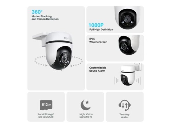 WRL CAMERA 1080P/TAPO C500 TP-LINK 1